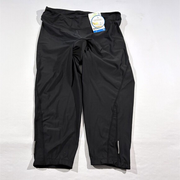 BALEAF Mens Black UV Block Nylon Stretch Cycling Gel Padded Bike Pants Sz XL NWT - Picture 1 of 12